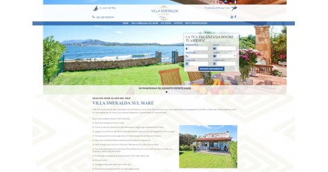 Villa Smeralda: nuovo sito per la casa vacanze in Sardegna